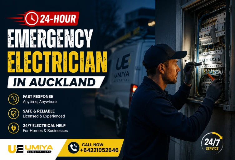 24-Hour Emergency Electrician in Auckland providing urgent electrical services