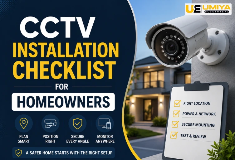 CCTV Installation checklist for homeowners in Auckland with outdoor security camera