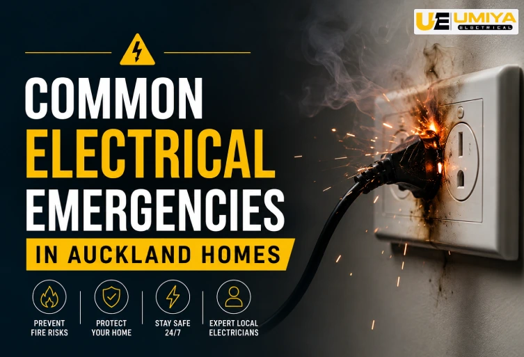 Common Electrical Emergencies in Auckland Homes with sparking power outlet