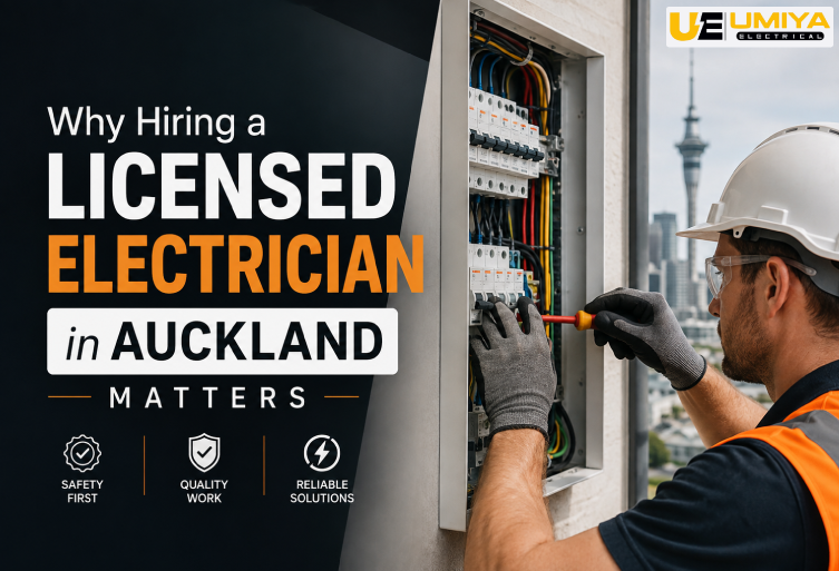 Hiring a licensed electrician in Auckland for safe electrical services