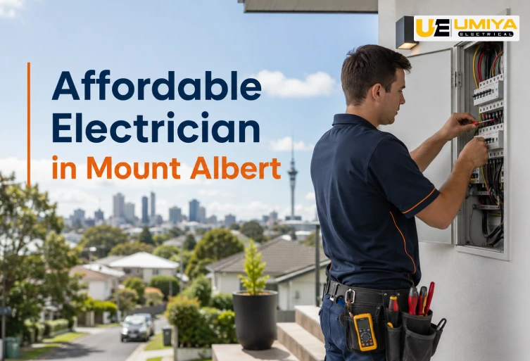 Affordable electrician providing electrical services in Mount Albert