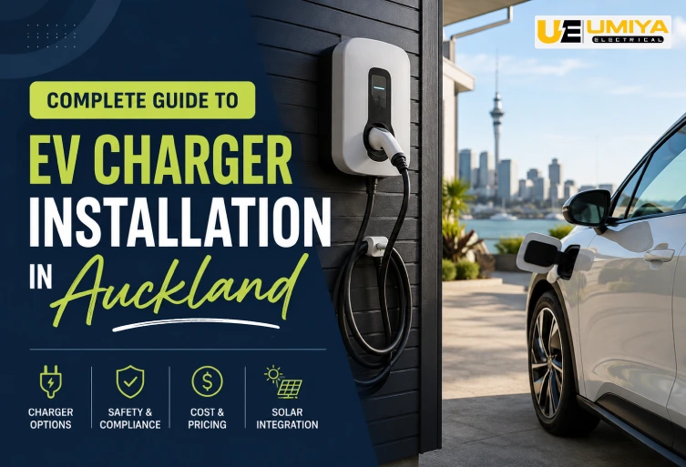 EV charger installation in Auckland for home electric vehicle charging