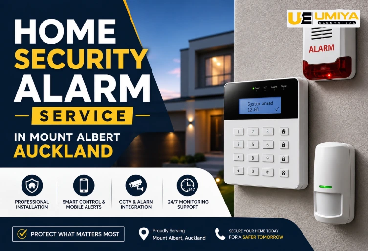 Home Security Alarm service in Mount Albert Auckland with professional alarm installation and CCTV integration