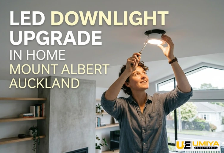 LED downlight upgrade in a Mount Albert Auckland home