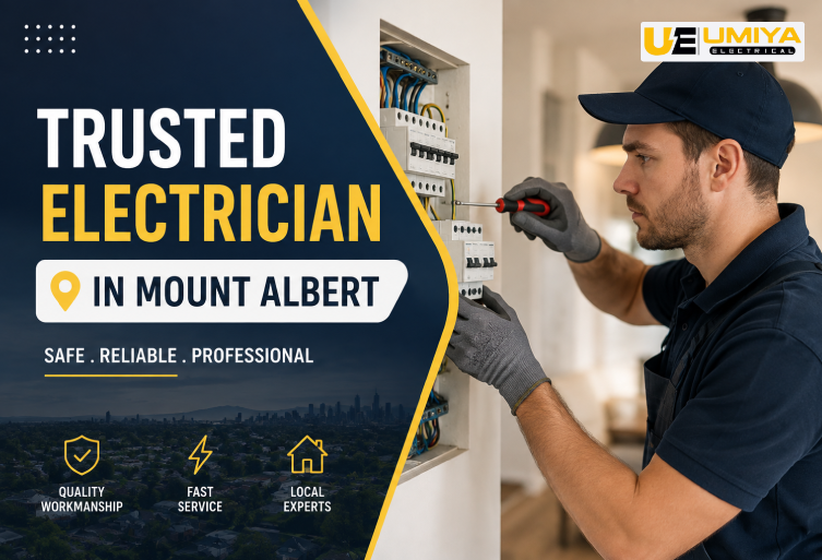 Trusted electrician in Mount Albert providing professional electrical services